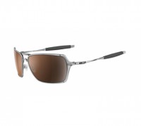Oakley Inmate Polished Chrome / VR28 Black Iridium Polarized